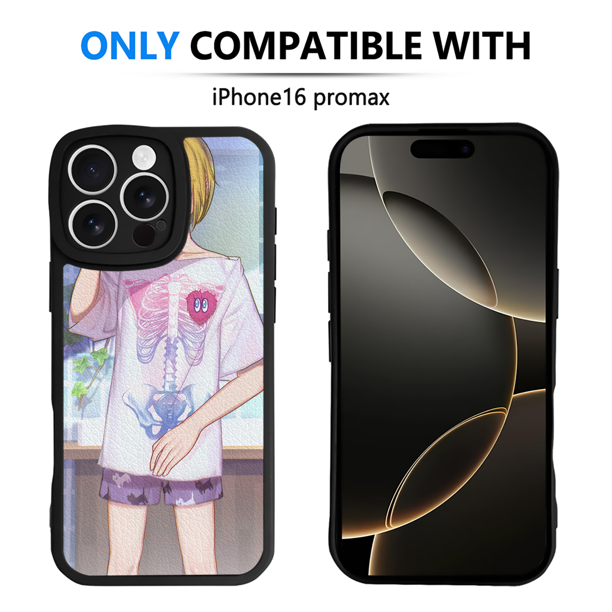 （画像用） ハイキュー!! Haikyu!! 【iPhone 16シリーズ対応】シリコンスマホケース（レザー調） 材質：シリコン